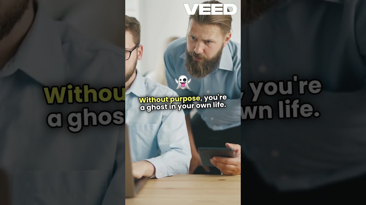 A Man Without Purpose Is Already Dead 