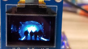 Propeller P2 OLED SSD1331 and SD card. 22FPS VIDEO