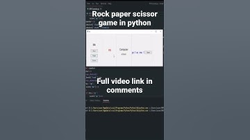 Rock Paper Scissors game in Python