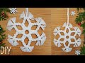 DIY fácil ❄COPOS de NIEVE❄ en MACRAME (paso a paso) | DIY Macrame Snowflake Step by Step Tutorial