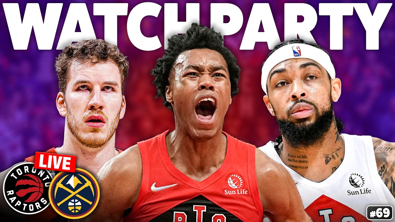 Raptors vs Nuggets LIVE Watch Along | The West Coast Road Trip Begins..