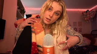 Asmr The Ultimate Fabric Scratching Other Clothing Sounds Video So Many Outfits And Tingles