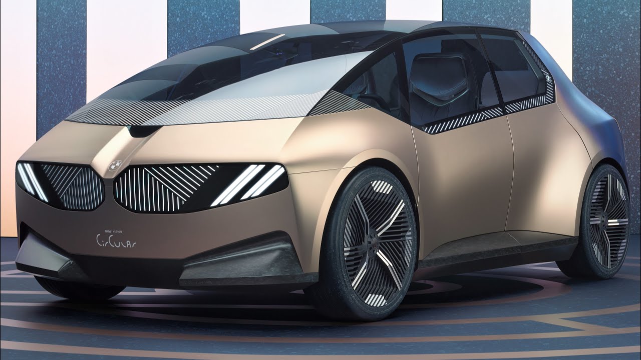 2021 NEW BMW i Vision Circular Concept interior, exterior and details.