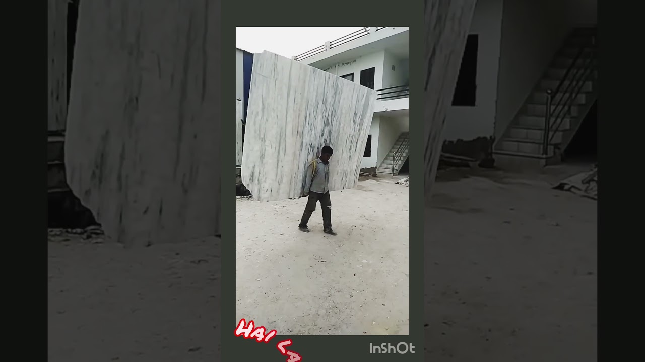 Big size marble loading kaisa hota hai.