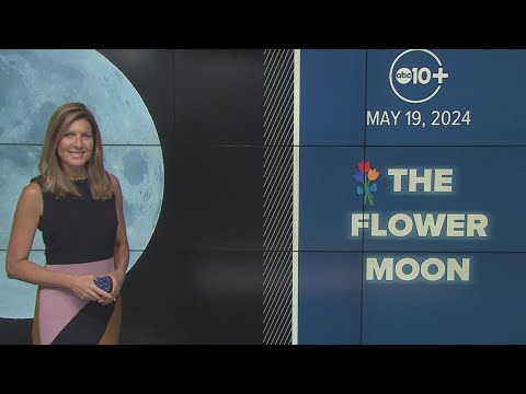 Full flower moon peaks this week