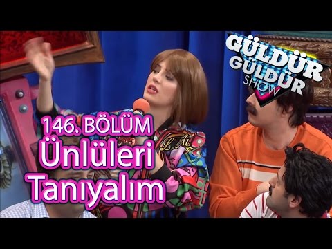 Güldür Güldür Show 146. Bölüm, Ünlüleri Tanıyalım Skeci