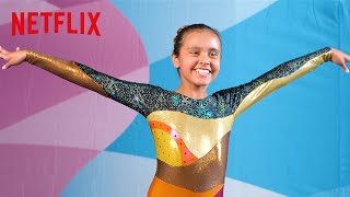 Alkira’s Floor Routine Performance 🤸‍♀️ A Second Chance: Rivals! | Netflix After School