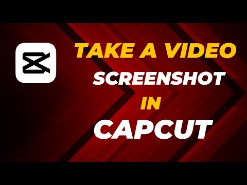 How To Take A Video Screenshot in CapCut PC || CapCut Tutorial - YouTube