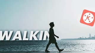 how do use  green screen for REVEAL TEXT | walking video | MANUAL EDITOR screenshot 5