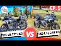 Dropping 45 lb 20 kg of excess weight from my adventure bike  bmw r1300gs ep5