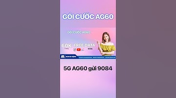 Đăng Ký 4G Mobi Miễn Phí Lướt Youtube, TikTok - Gói AG60 Mobi #shorts