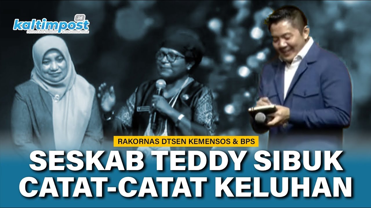 Seskab Teddy Jadi Tamu Dadakan di Rakornas Kemensos, Dengarkan Keluhan Peserta Terjauh