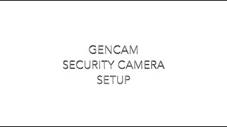 (Genmega ATM) GenCam - ATM Security Camera Setup