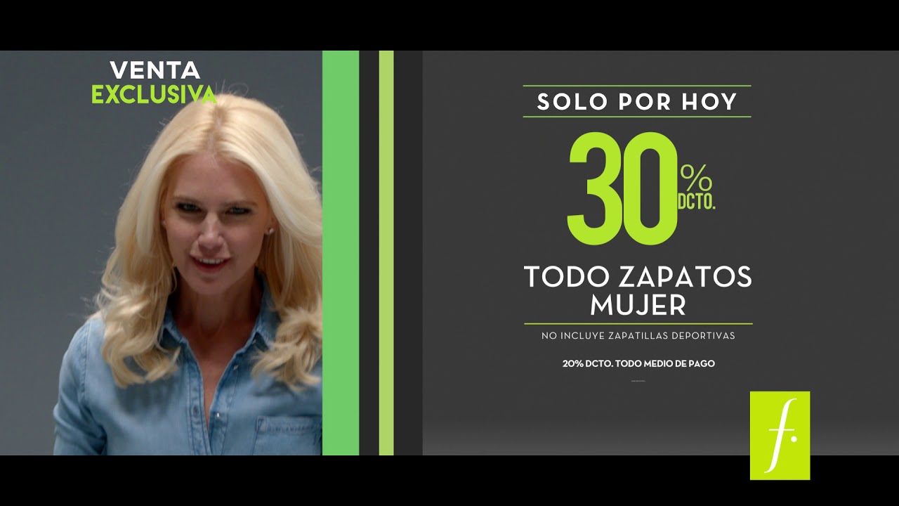 30% dcto en Todo Zapatos Mujer - YouTube