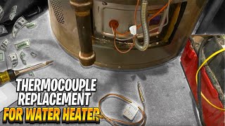 Thermocouple Replacement for Rheem Water Heater. Save Money Fixing Water Heater DIY 2022