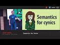 Semantics for Cynics talk, by Vadim Makeev