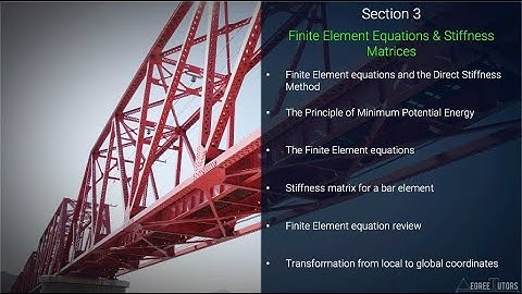 [5/8] Finite Element Equations and Stiffness Matrices