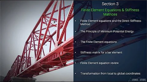 [5/8] Finite Element Equations and Stiffness Matrices