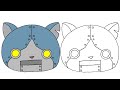 妖怪ウォッチ!のロボニャンの描き方|How to draw a Robonyan of Yo-kai watch!#211