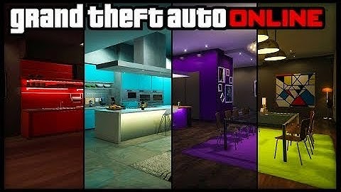 GTA 5 Online - ALL STYLES - Eclipse Towers, Penthouse Suite 3