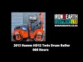2015 Hamm HD12 Twin Drum Roller