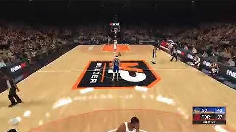 Playing 2K20 demo for first time