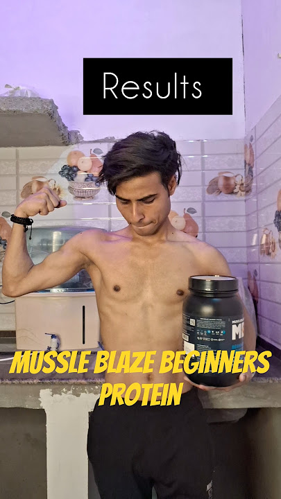 muscleblaze beginner's protein #shorts #nitinverma