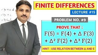 FINITE DIFFERENCES LECTURE 15 (SOLVED PROBLEM 9)