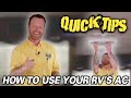 How to Properly Use The Air Conditioner (AC) in Your Camper | Pete's RV Quick Tips (CC)