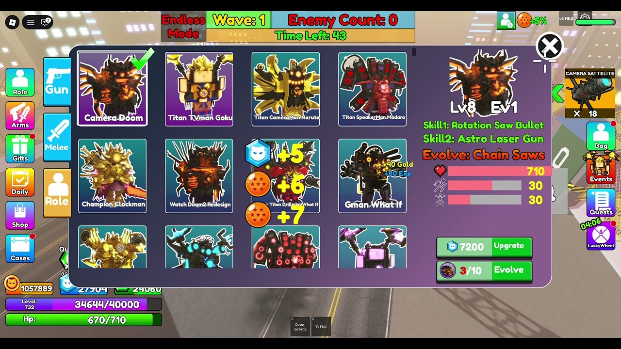 Showcasing the NEW Camera Doom in Bathroom Attack!