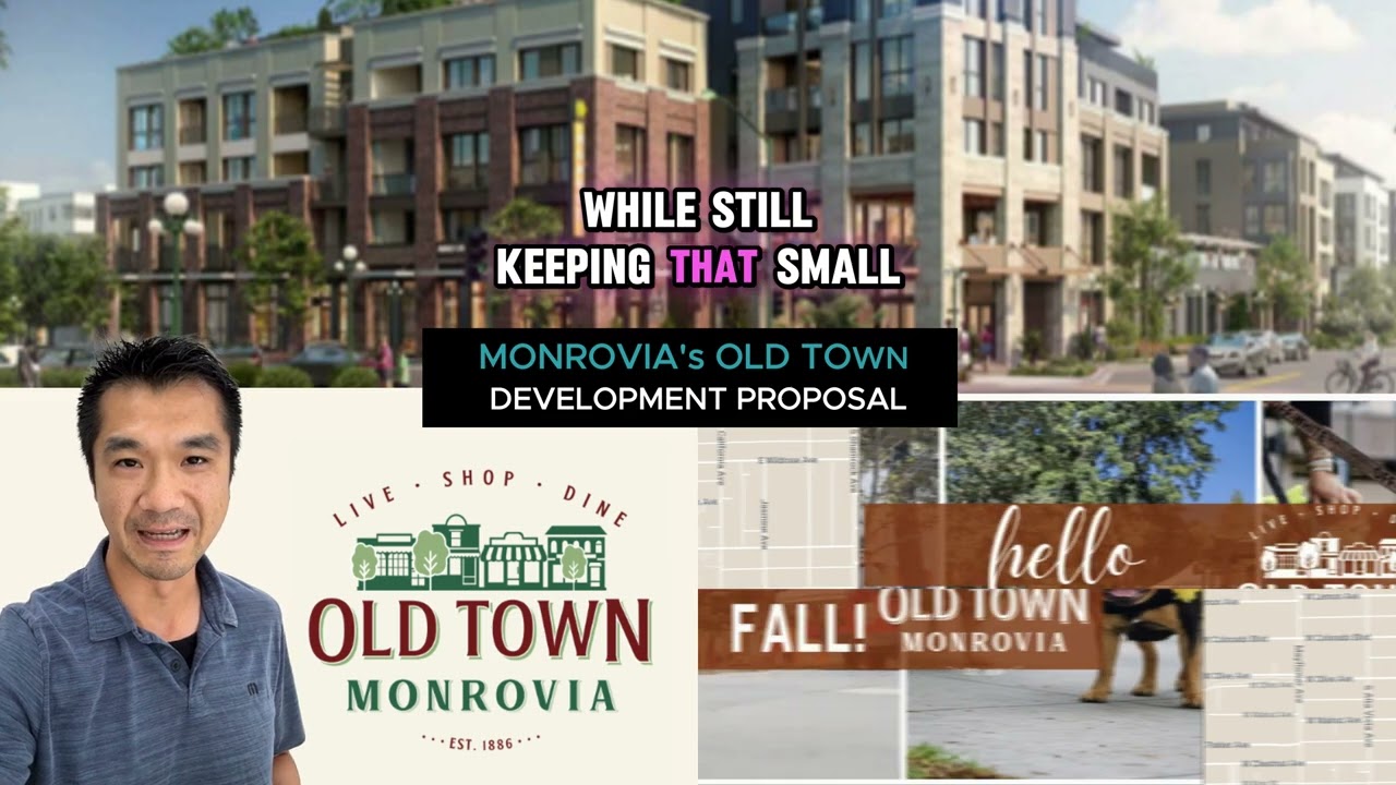 Monrovia Plans Big Development Near Historic Old Town | What Locals Should Know 🏘️✨