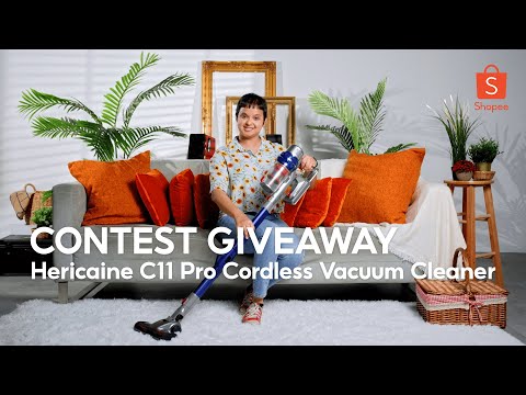 CONTEST GIVEAWAY | Hericaine C11 Pro Cordless Vacuum Cleaner