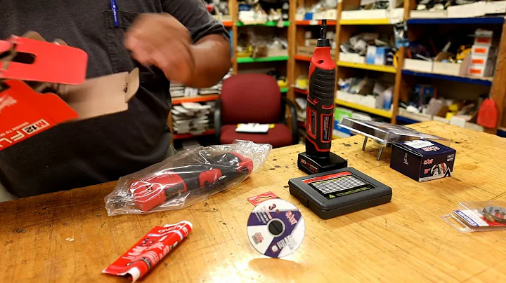 First use M12 Fuel straight die grinder vs Rotary tool and accessories.