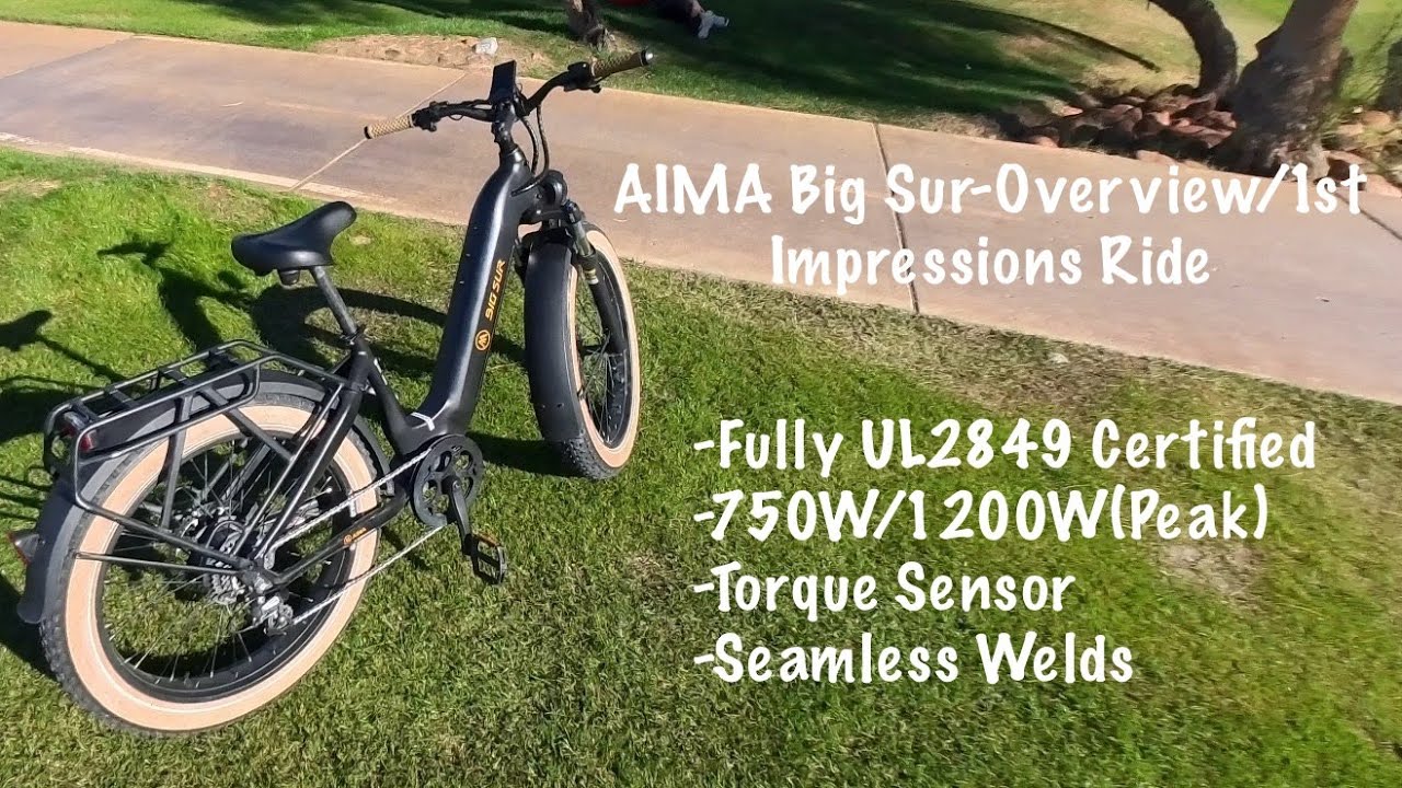 Aima Factory AIMA Big Sur - Overview/1st Impressions Ride - YouTube