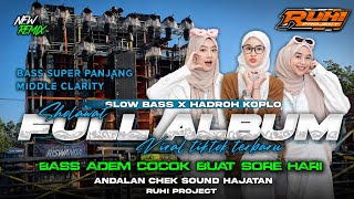 Dj Sholawat Terbaru 2026  Album  Special Hajatan Horeg Terbaru  Slow Bass Velocity X Hadroh