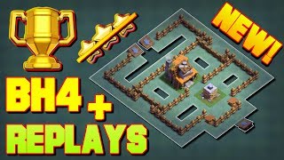 Builder Hall 4 Base Bh4 Builder Base Defense Replays Base Layout Clash Of Clans