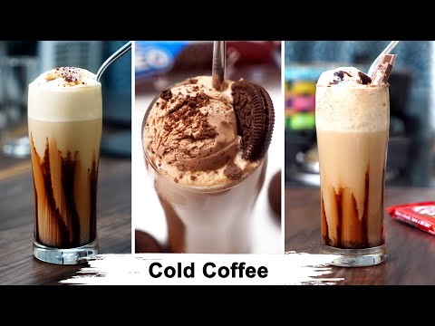 Making Cold Coffee Drinks at home | HOW TO MAKE COLD COFFEE (QUICK AND EASY RECIPE) | Taste Unfold