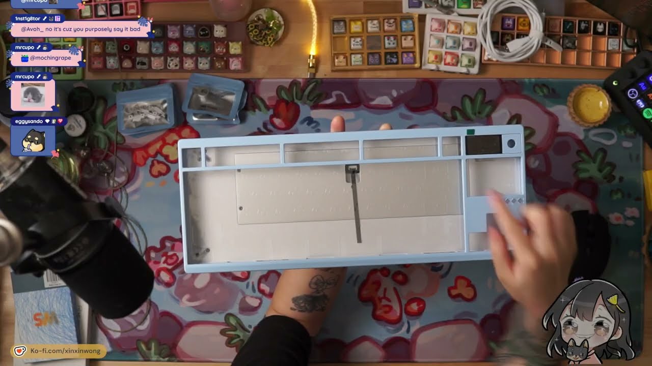 ZoomTKL DYNA with Blueberry Milk Switches Twitch VOD