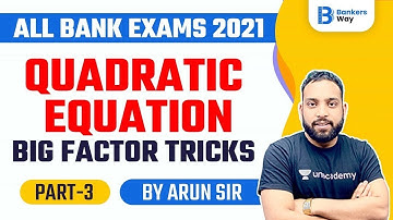 Quadratic Equations | Previous Year | हर बार यही Question पूछे जाते है | Part - 3 | #Mathsbyarunsir