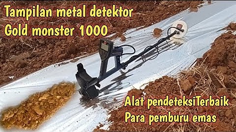 Metal detektor Gold monster 1000 alat pendeteksi emas #metaldetectorindonesia 