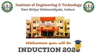 INDUCTION 2020 | WELCOME TO IET DAVV | ORIENTATION PROGRAM