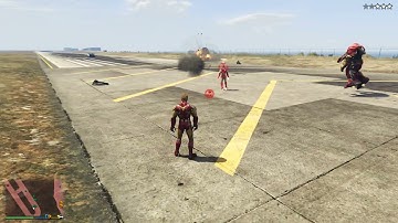 IronMan Mod Avengers PC Gameplay (Julionib mods) -  GTA 5