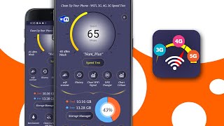 Clean Up Your Phone - WiFi, 5G, 4G, 3G Speed Test screenshot 2