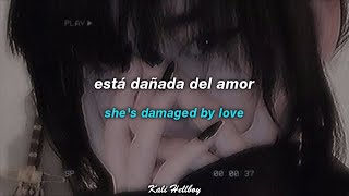 esta dañada (tiktok version) | Lyrics ENGLISH + Letra | Ivan Cornejo - Está Dañada