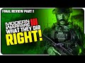 Modern Warfare III: The Best CoD in Years? | Final Review Part 1