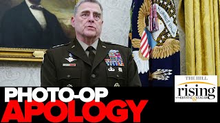 Krystal and Saagar REACT: Top General APOLOGIZES for Trump photo-op participation