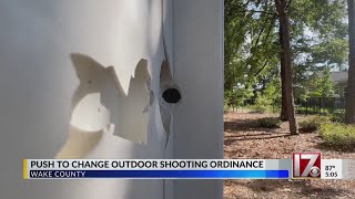 Wake County considering changes to outdoor shooting law