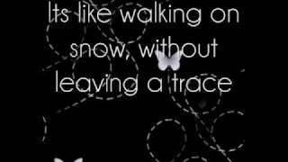 Jordin Sparks-Walking on Snow Lyrics