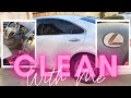 Clean & Decorate my car with me! | Lexus edition