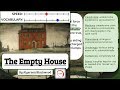 Learn English Through Story (Level 7) - The Empty House, Audiobook with Subtitles [American Accent]
